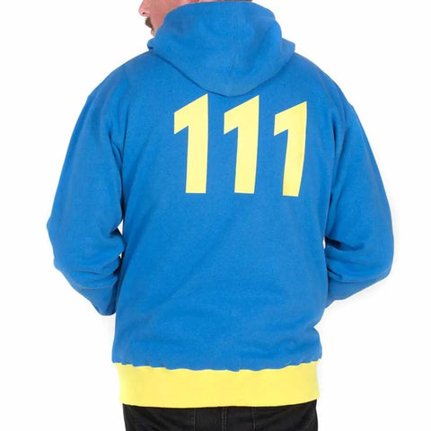 Vault 111 Fallout 4 Blue Hoodie