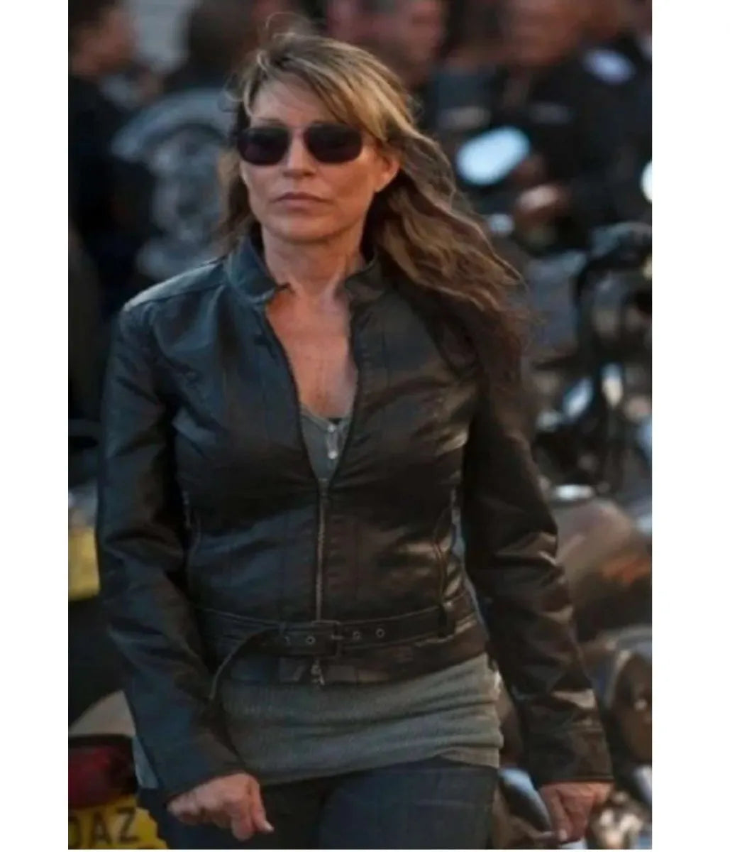Sons of Anarchy Katey Sagal Motorcycle Jacket
