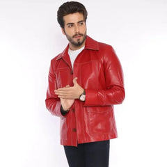 Fight Club Tyler Durden Leather Jacket