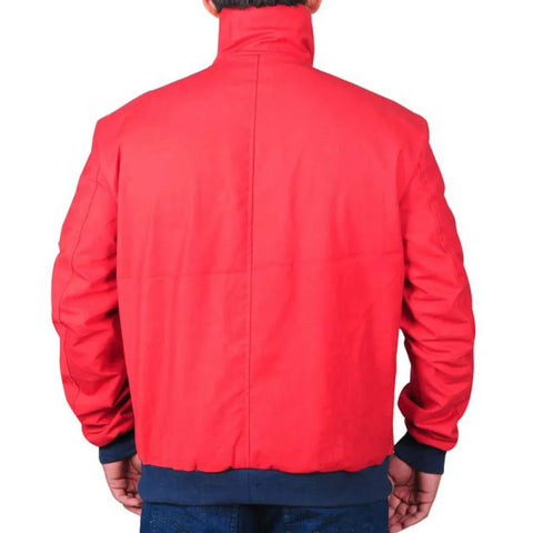 David Hasselhoff Baywatch Bomber Cotton Jacket