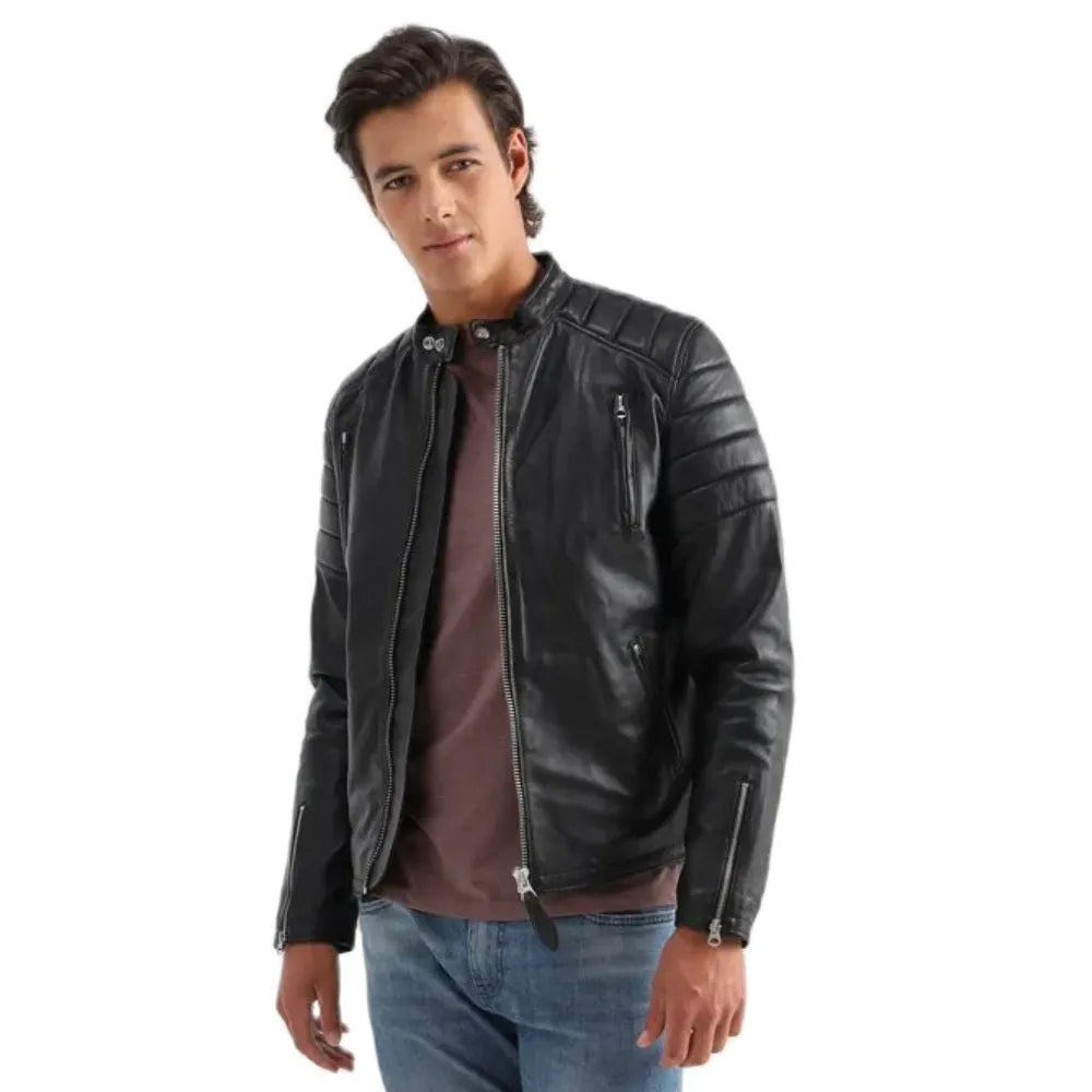 Martin Stylish Real leather Handmade Jacket