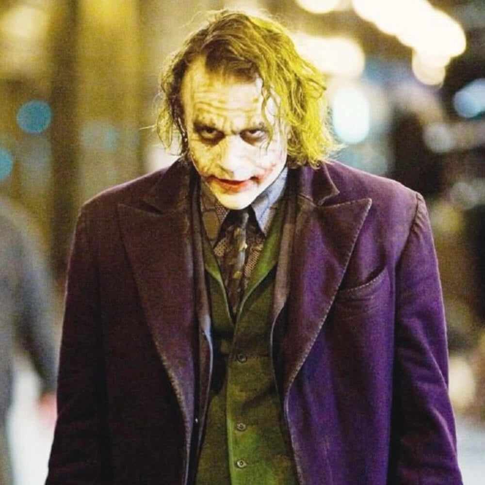 heath ledger joker trench coat

