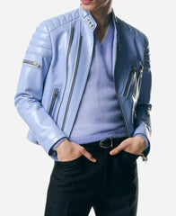Ludacris iHeartRadio 2024 Blue Biker Jacket