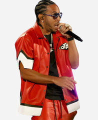  iHeartRadio Ludacris red jacket 