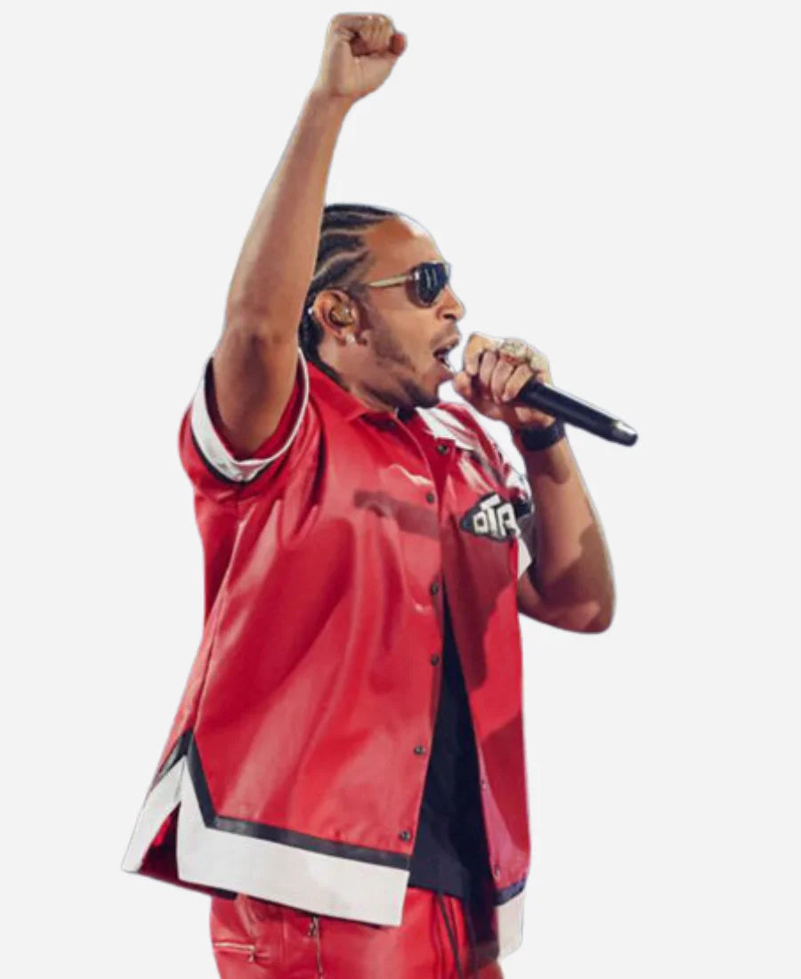  iHeartRadio Ludacris red jacket 