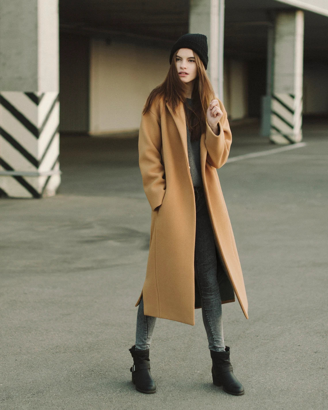 Camel Coat Women | Wool Coat Women | wool overcoat