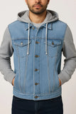 Halloween Labubu Doll Denim Jacket