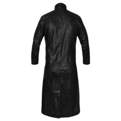 Nick Fury Black Trench Coat | Avengers Leather Coat
