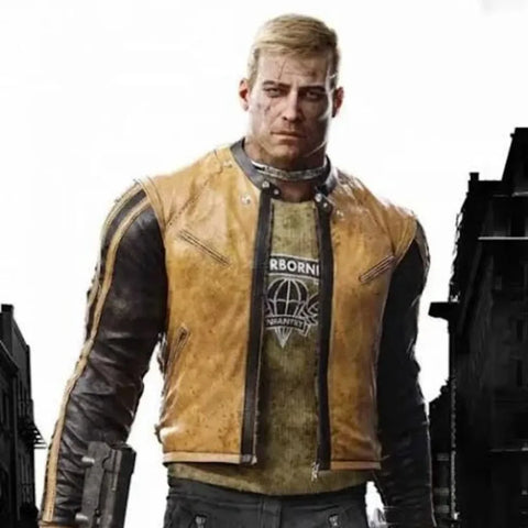 BJ Blazkowicz Jacket | Wolfenstein 2 Leather Jacket