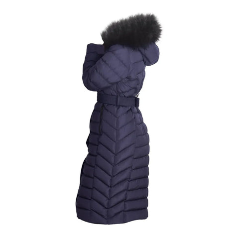 Women’s Spindle Puffer Parka Coat With Fur Hood