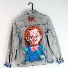 Chucky Jean Halloween Costume Jacket