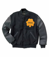 Notre Dame Rudy Lrish Varsity Jacket