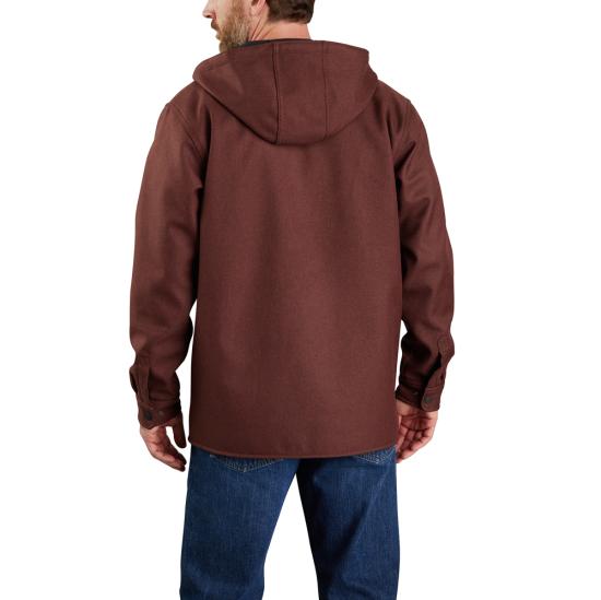 Rain Defender® Relaxed Fit Heavyweight Hooded Shirt Jac