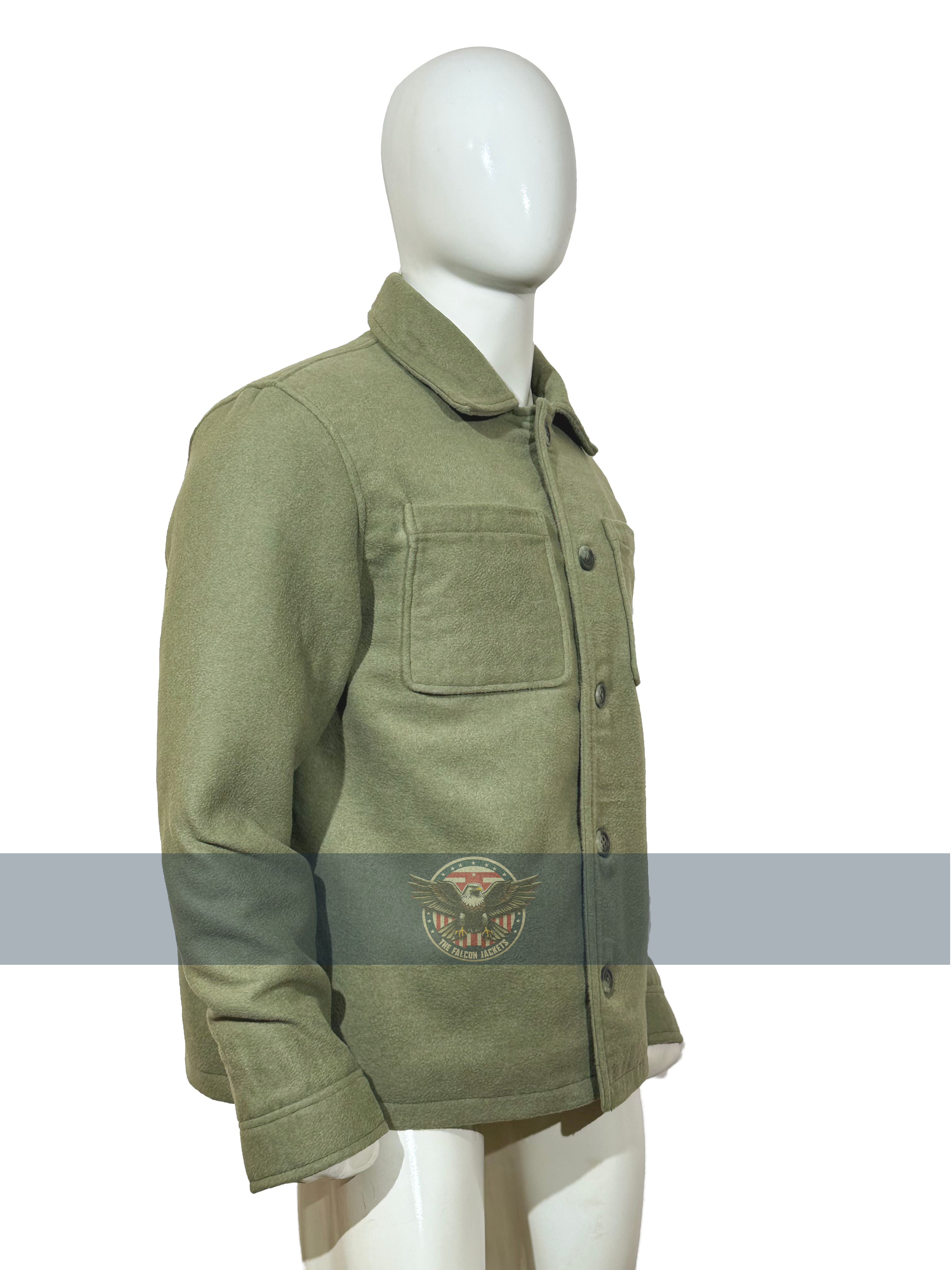 Seth Rogen The Invite 2026 Green Jacket