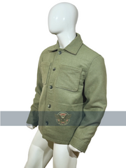 Seth Rogen The Invite 2026 Green Jacket