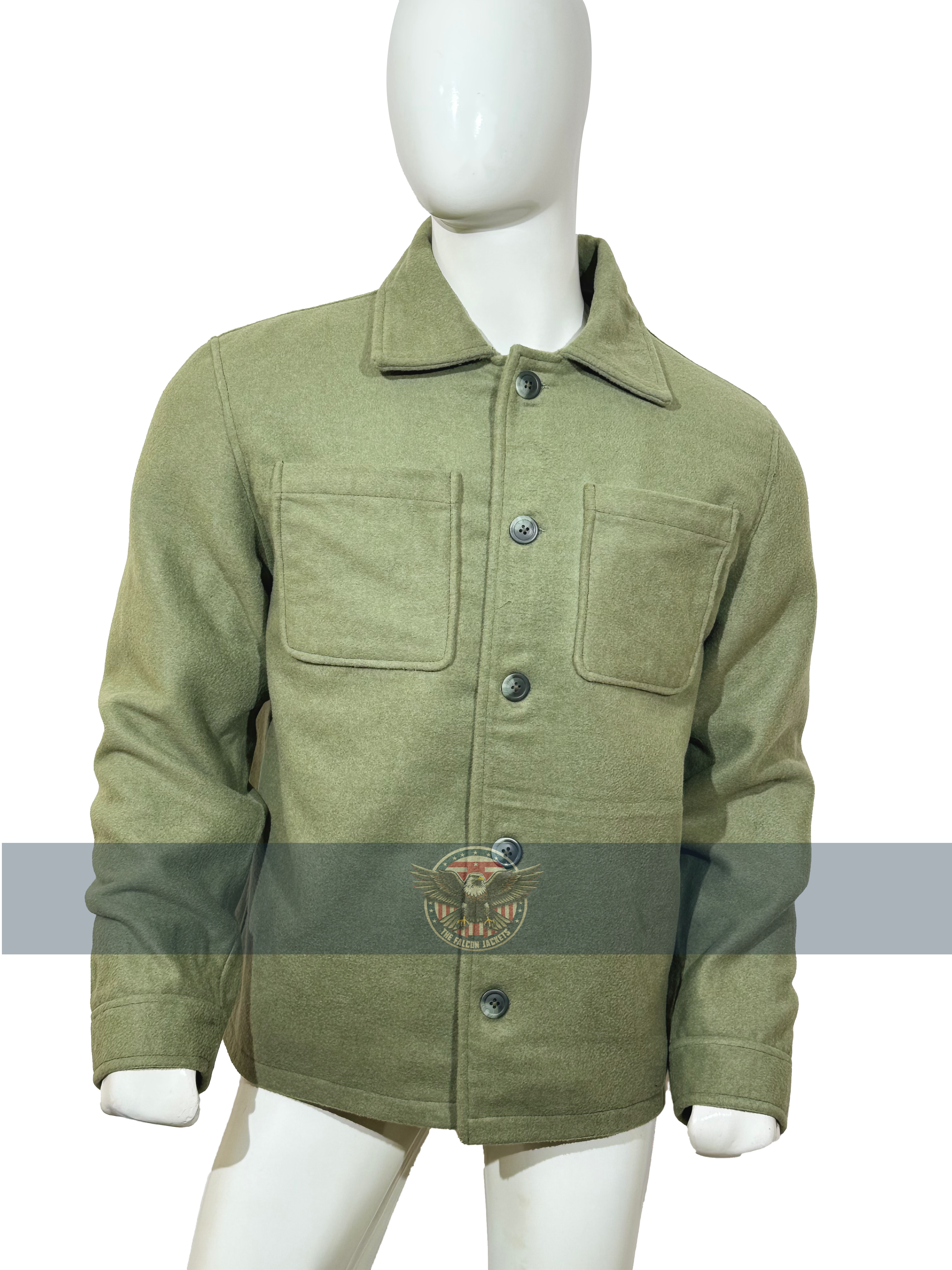 Seth Rogen The Invite 2026 Green Jacket