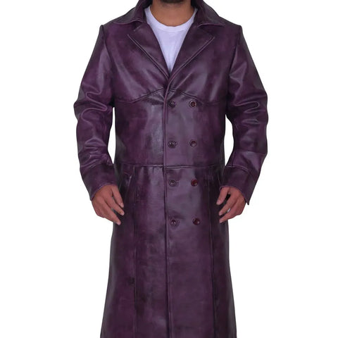 Injustice 2 Purple Leather Coat Rated 4.67 out of 5 based on 3 customer ratings