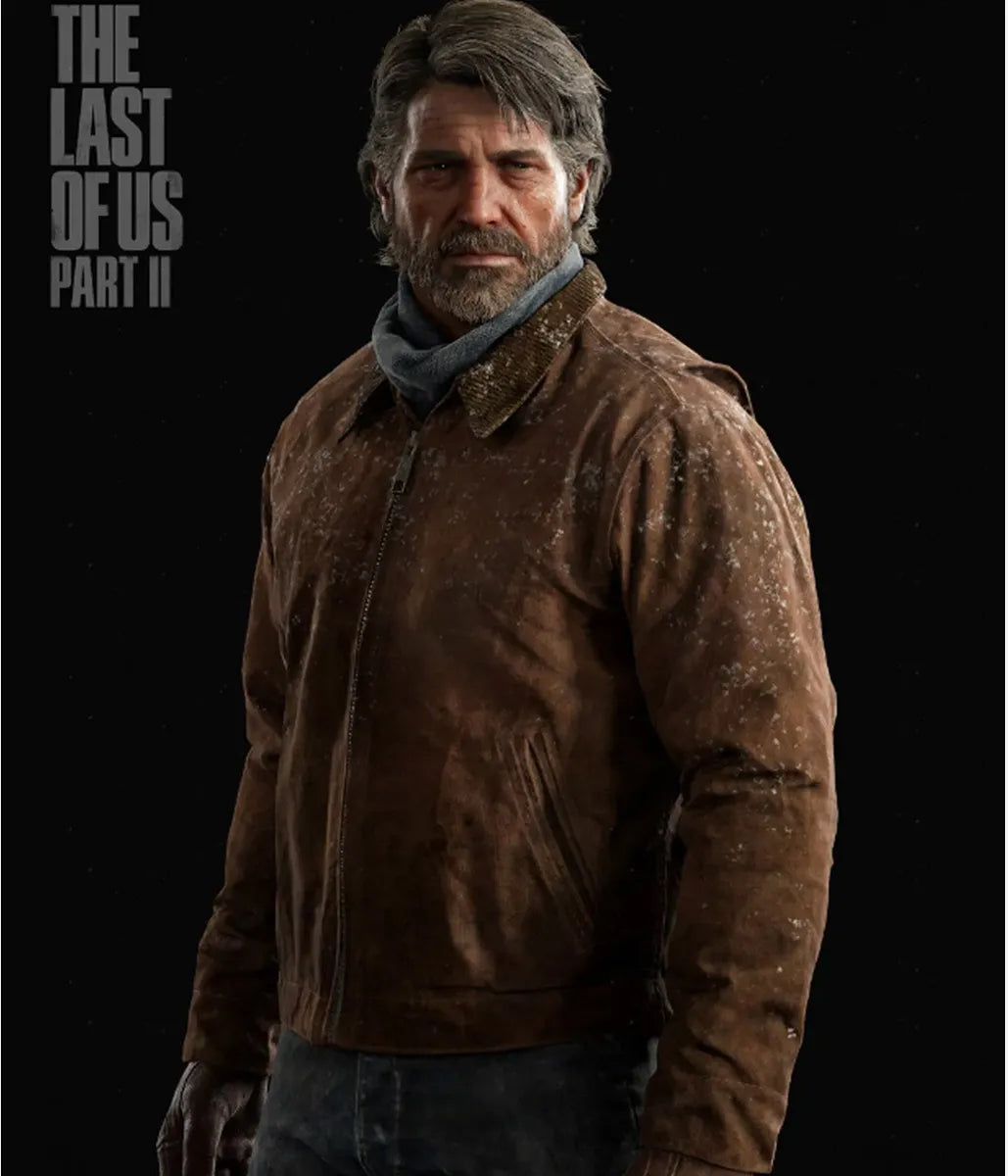 The Last Of Us Joel Suede Leather Jacket