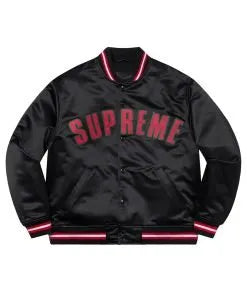 Supreme Love All Trust Few 2022 Do Wrong To No One Satin Jacket