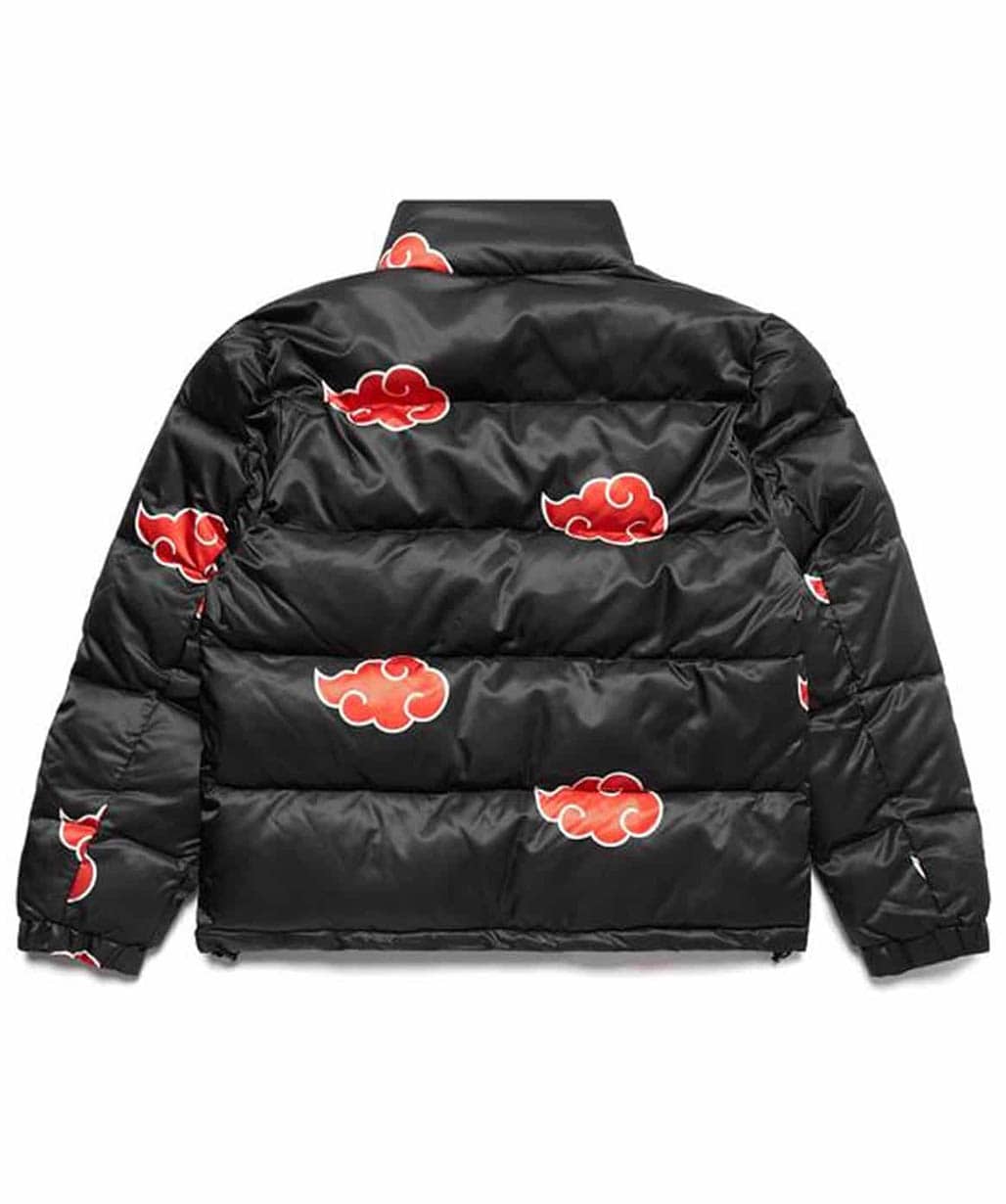 Naruto Akatsuki Unisex Puffer Jacket