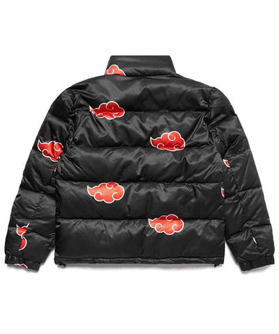 Naruto Akatsuki Unisex Puffer Jacket