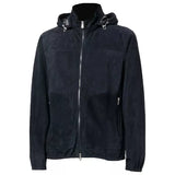 navy suede jacket