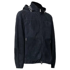 navy suede jacket
