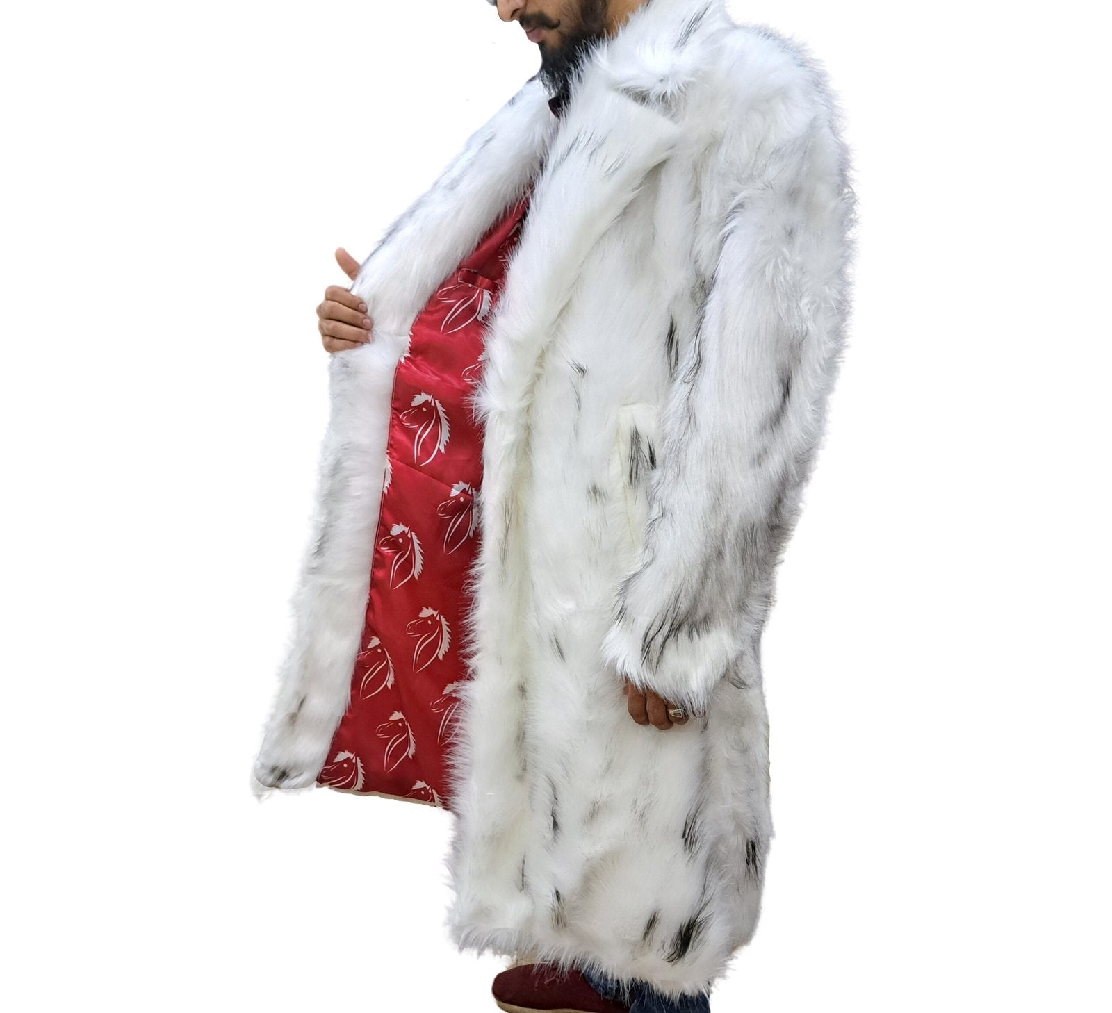 Ken White Fur Coat | Ryan Gosling Fur Coat Barbie