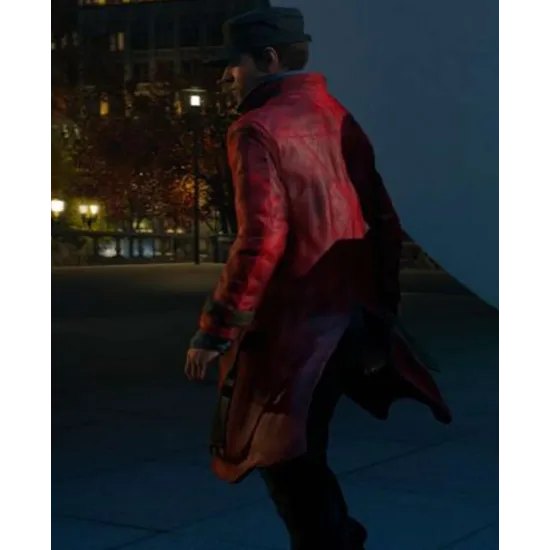 AIDEN PEARCE WATCH DOGS RED COAT