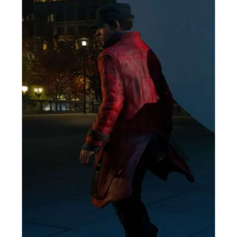 AIDEN PEARCE WATCH DOGS RED COAT