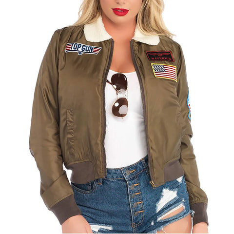 Top Gun Philadelphia Eagles Cheerleaders Jacket