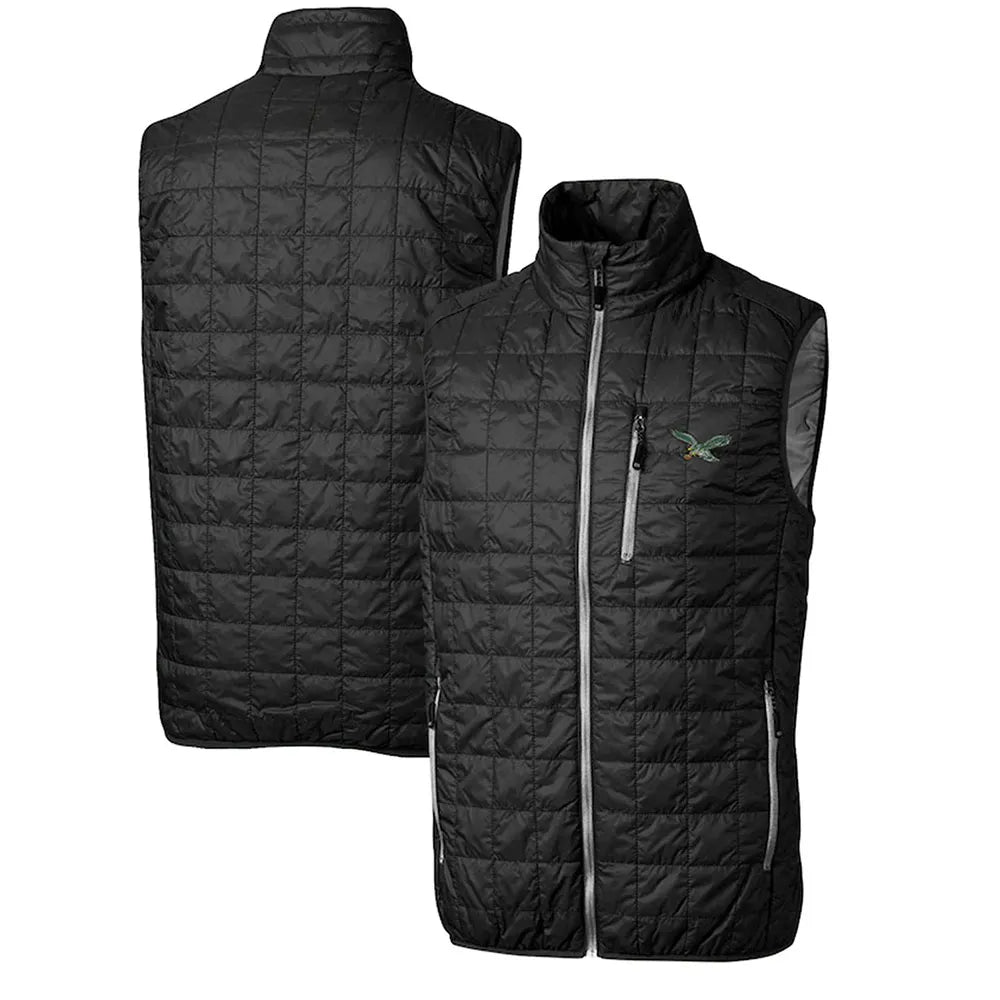 NFL Rainier Insulated Philadelphia Eagles Full-Zip Puffer Vest