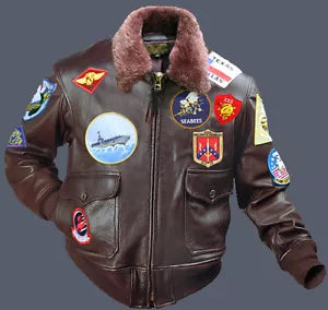 Tom Cruise Pete Maverick Cowhide Jacket | Classic Top Gun