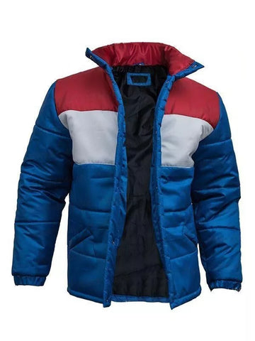 David Harbour Stranger Things Puffer Jacket