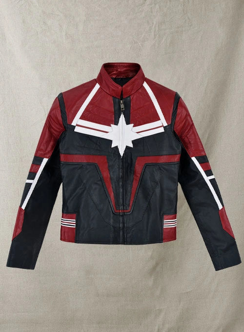 captain marvel leather jacket

