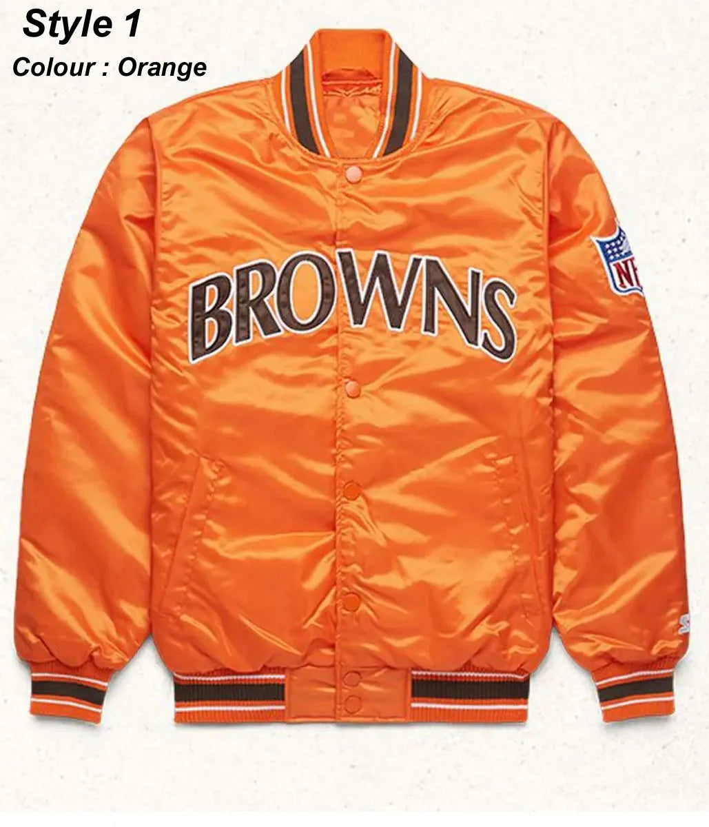 Starter NFL Browns Satin Jacket