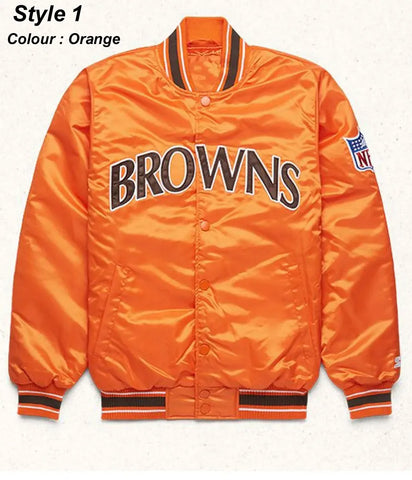 Starter NFL Browns Satin Jacket