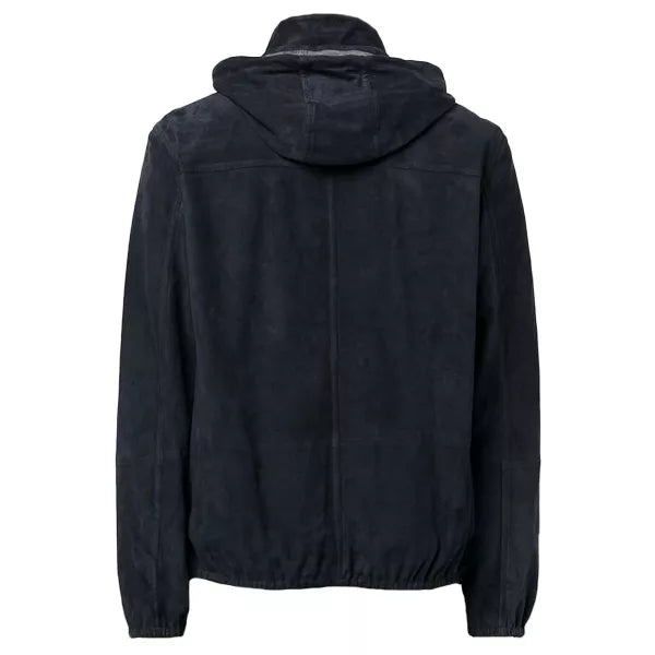 navy suede jacket