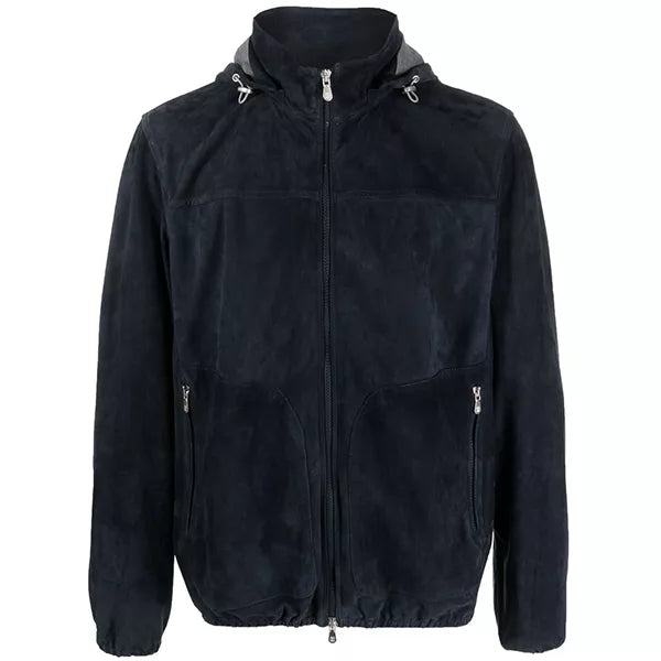 navy suede jacket