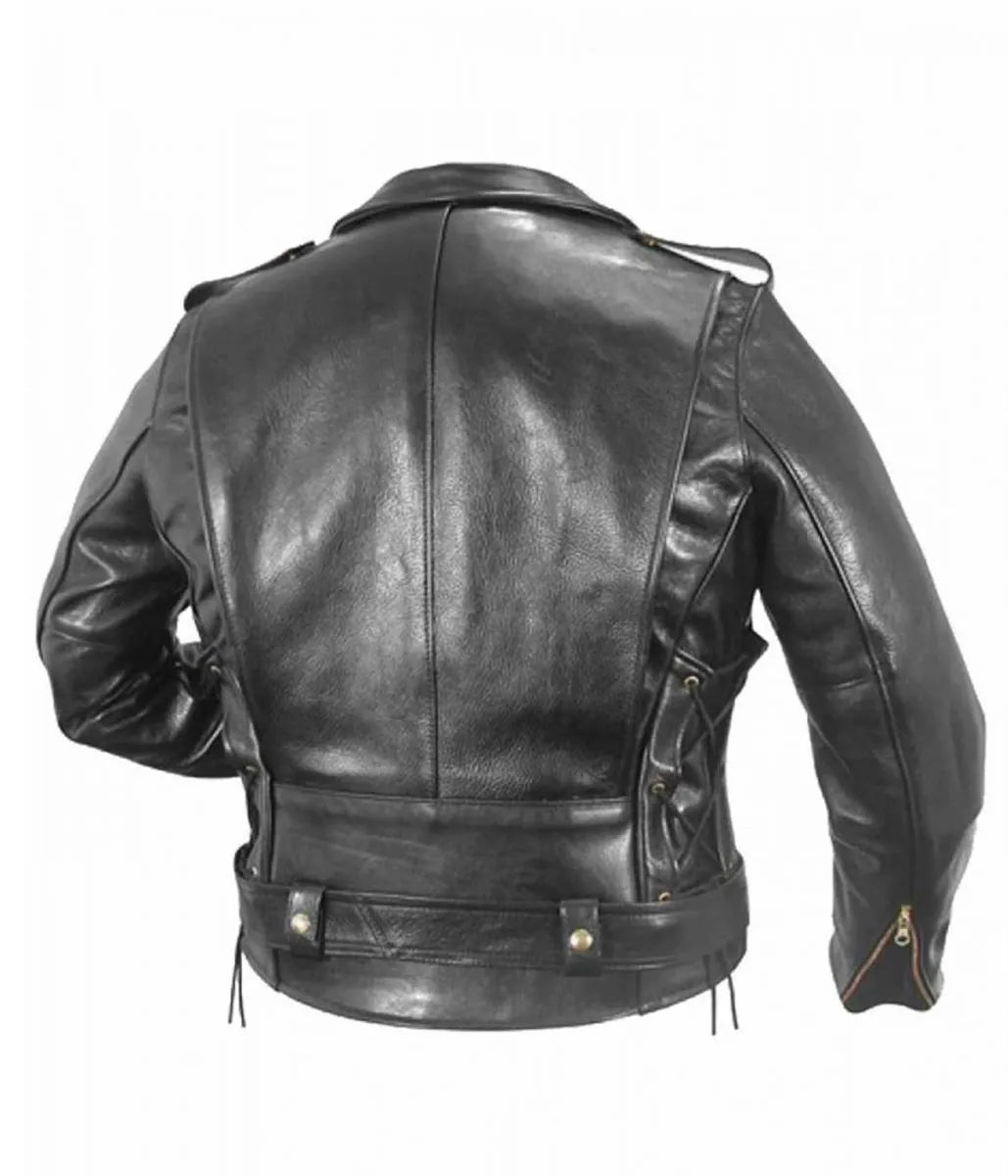 WWE Triple H Biker Leather Jacket Rated 4.67 out of 5 based on 3 customer ratings