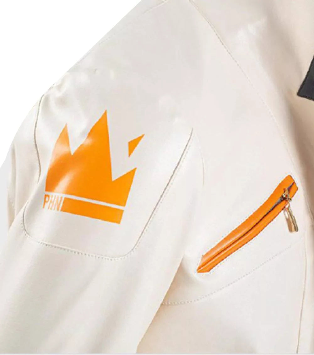 Valorant Phoenix Fiery Leather Jacket