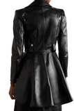 Peplum Jacket in Black