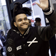 XO The Weekend Tour Bomber Style Black Varsity Jackets