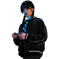 Wednesday Addams Bomber Jacket