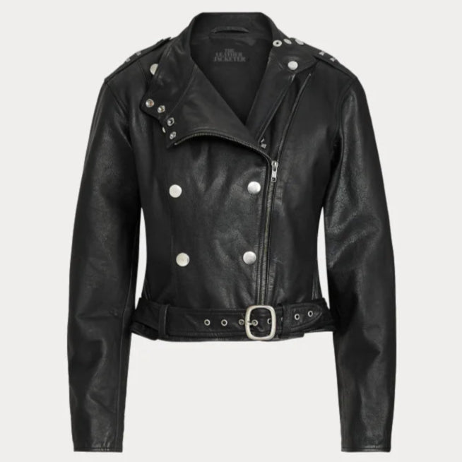 Women's Black Lambskin Leather Jacket