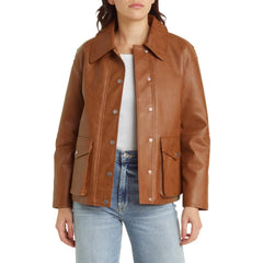 womens-brown-leather-jacket