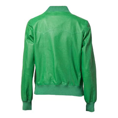womens-green-leather-jacket-with-buttons