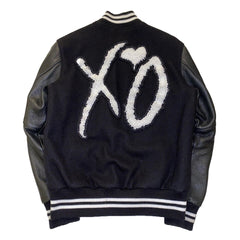 XO The Weekend Tour Bomber Style Black Varsity Jackets